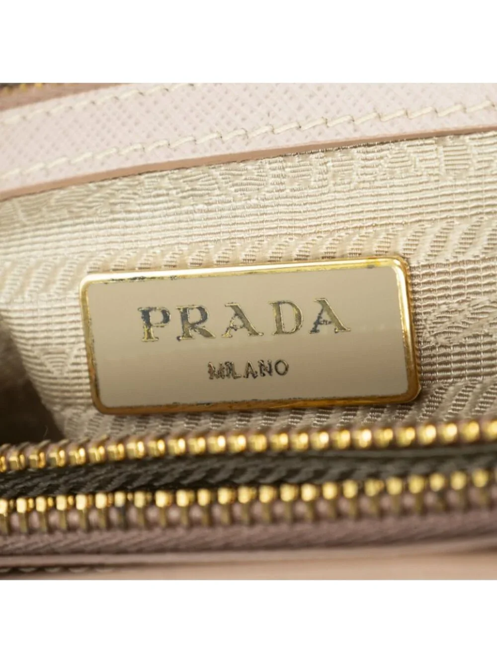Prada Executive Tote Pink Saffiano Leather